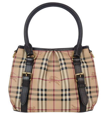 Vintage Check Tote, front view